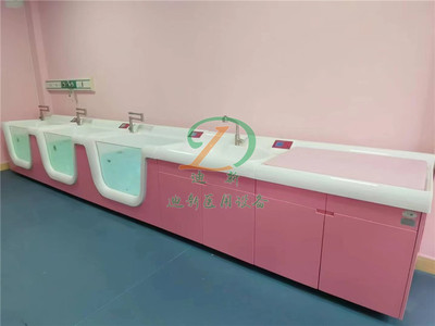 广东省揭阳市揭东区月城镇卫生院婴儿洗浴设备安装调试完毕